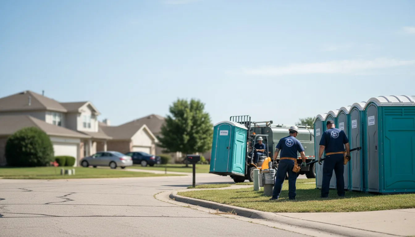 Porta Potty Rental in Coatsburg, IL near me